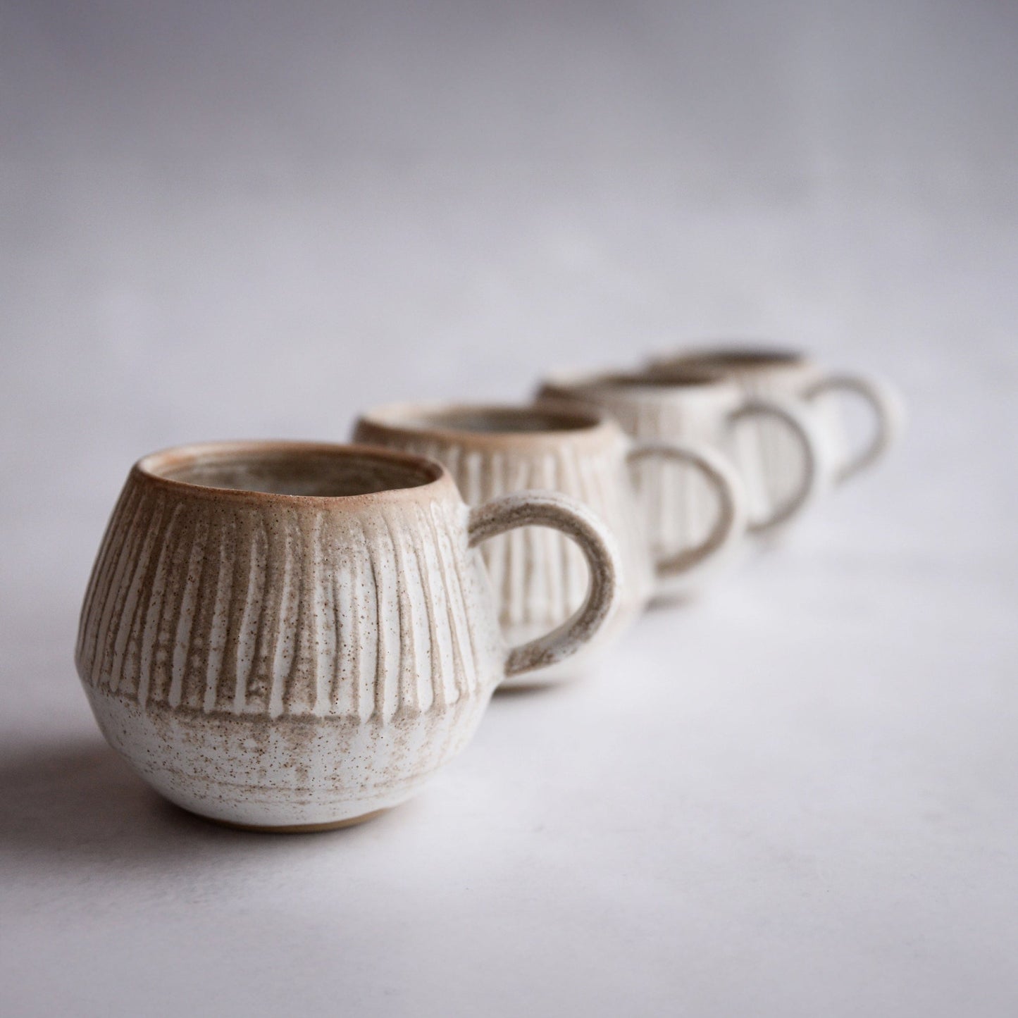 Wheel-Thrown Stoneware Mug – Handcrafted in Latvia by Laima Ceramics