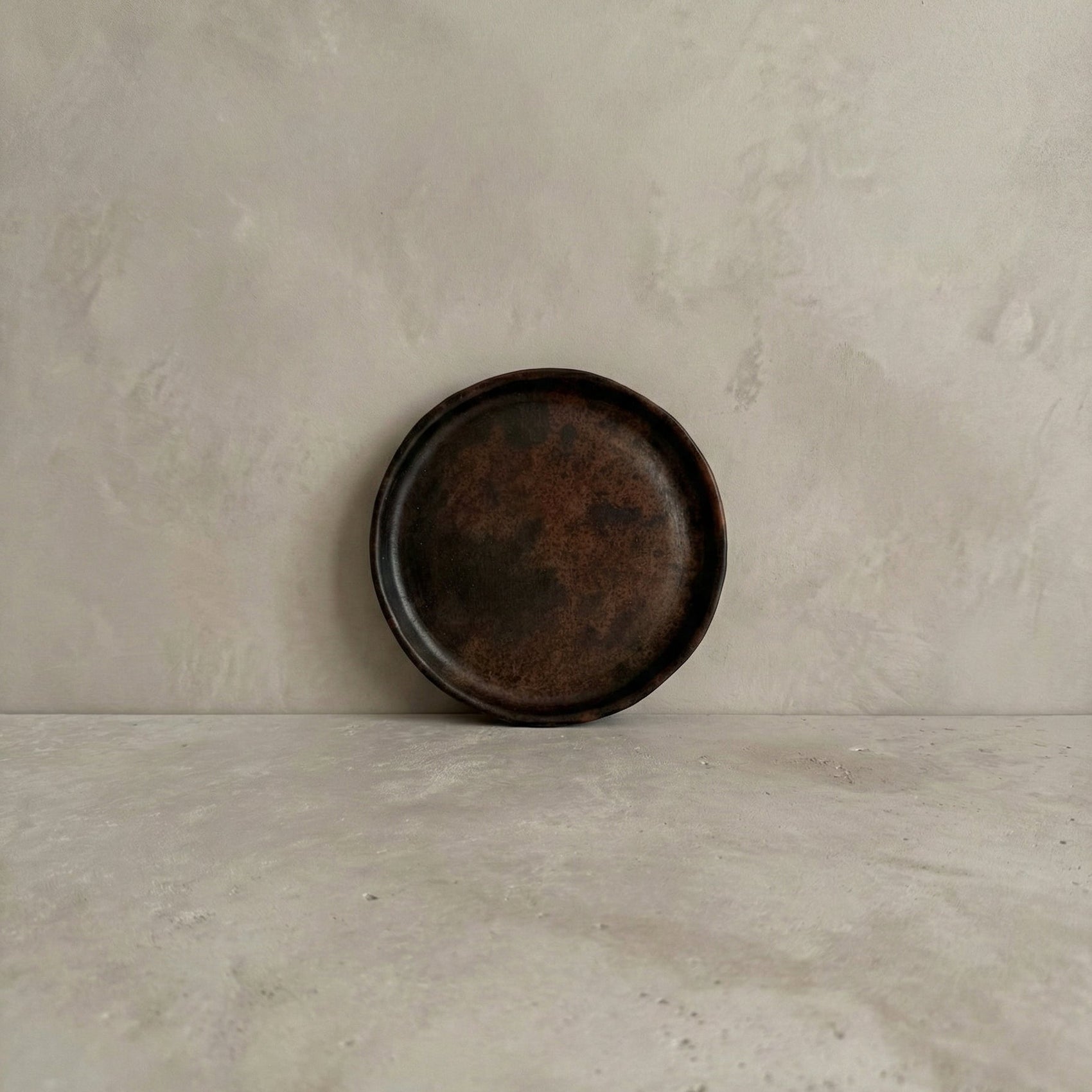 Sung Side Plate · Black Clay Small Plate