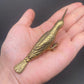 The Patient Prober — Miniature Brass Long Billed Bird