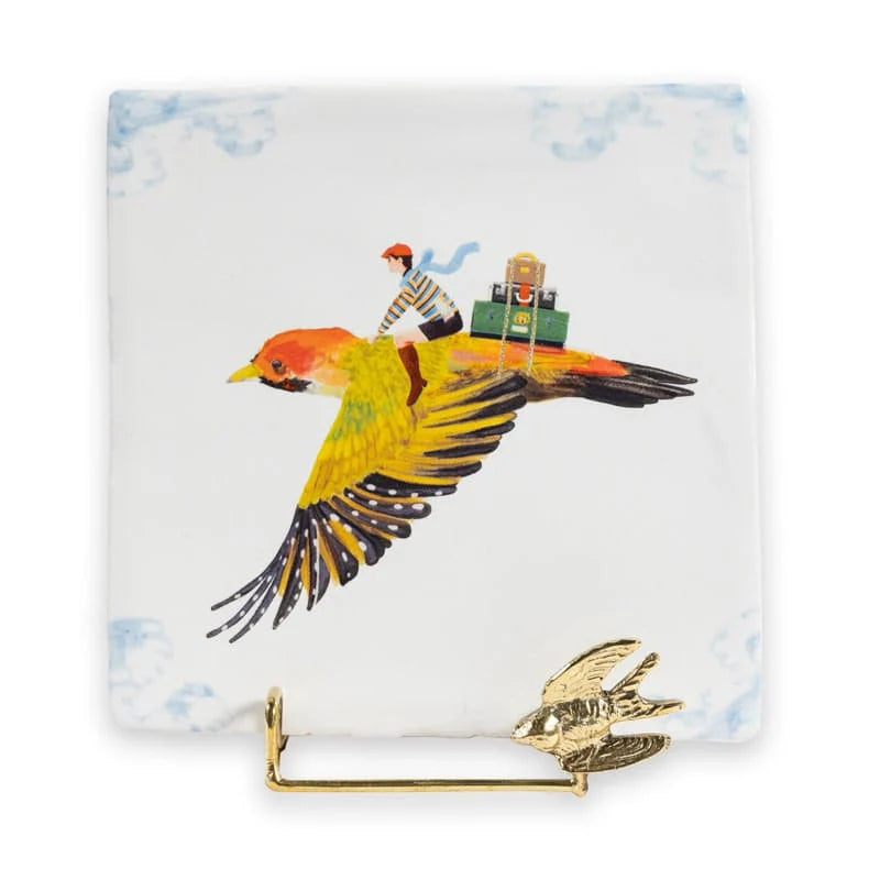 Bird Tile Holder