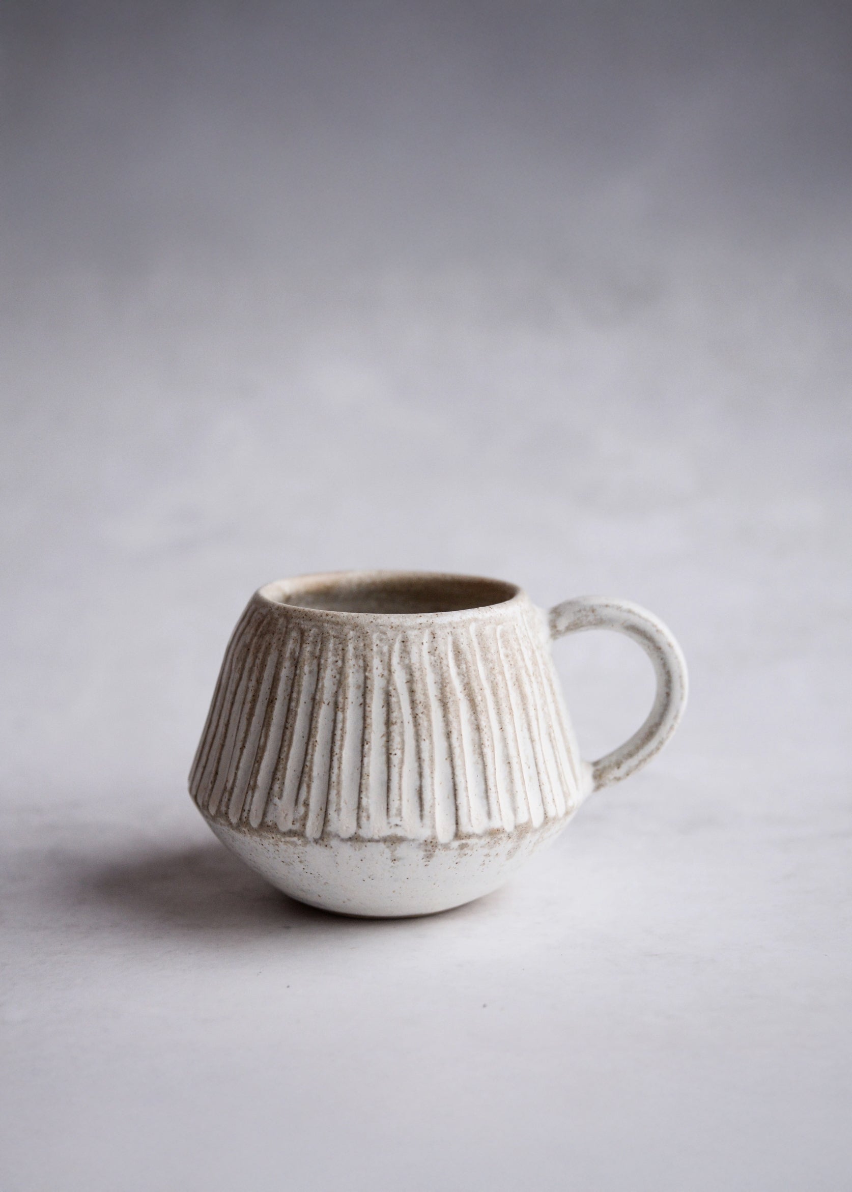 Wheel-Thrown Stoneware Mug – Handcrafted in Latvia by Laima Ceramics
