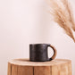 Black Pottery Mugs