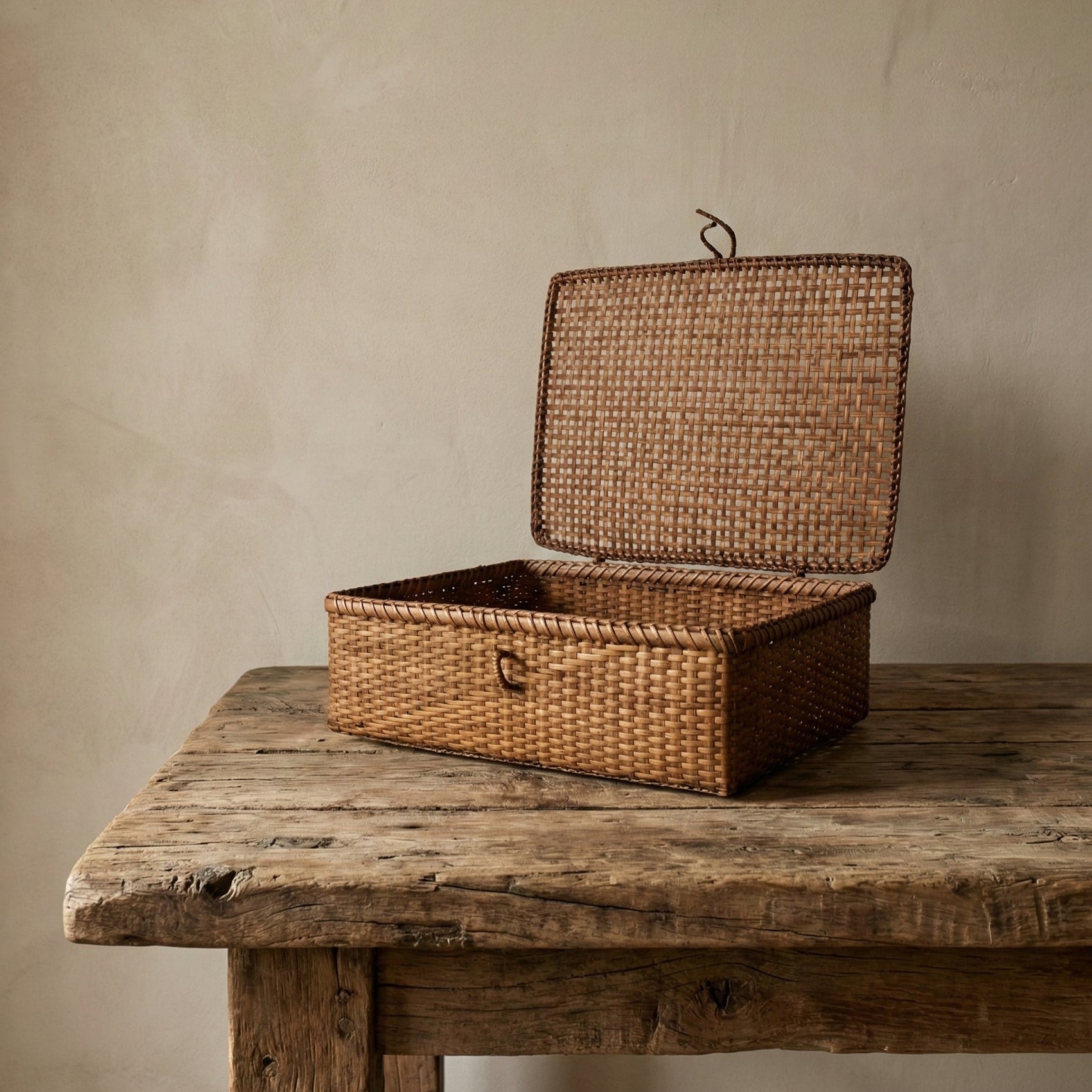 Handwoven Bamboo Storage Box