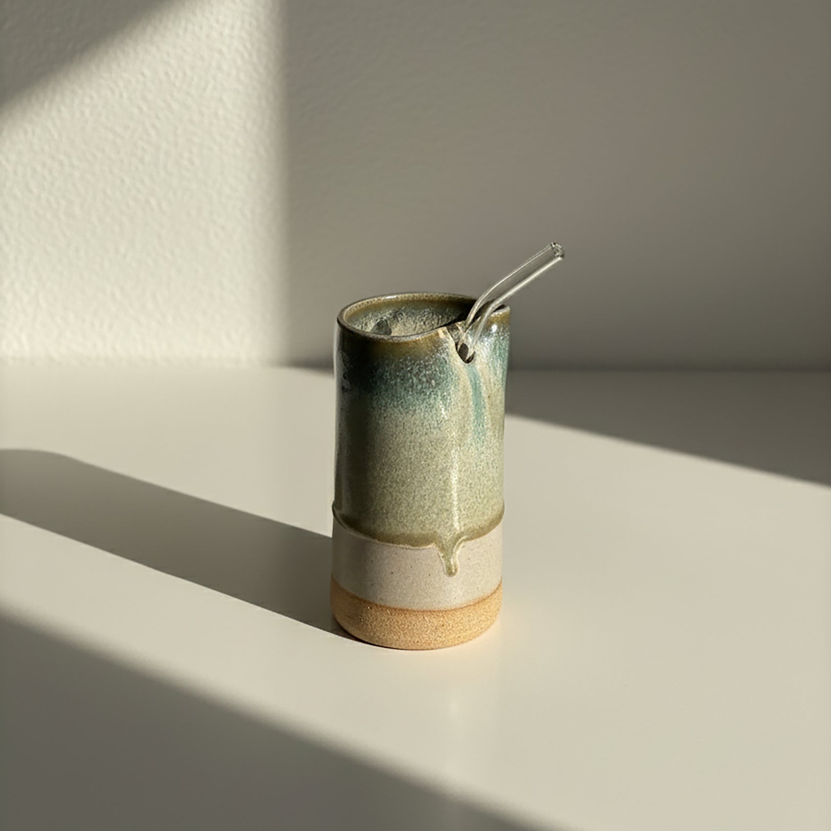 Handmade Stoneware Travel Tumble