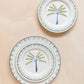 Brazil-inspired hand-painted plate by Raquel Souza