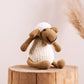 Handmade crochet sheep toy – Wooly the Wonderful Sheep by The Hobbyt