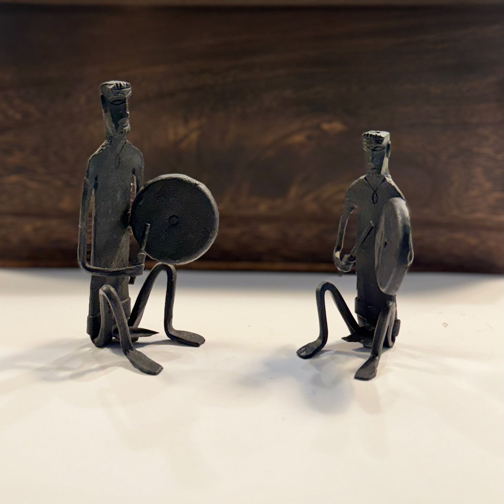 Wrought Iron Gong Players