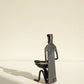 Wrought Iron Drummer Figurine