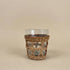 The Cỏ Tumblers recycled glass tumblers with hand-woven seagrass sleeves displayed on a wooden surface, crafted in Vietnam, from WILLAGE