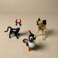 Alternate view of The Enchanted miniature glass figurine set showing all 10 pieces