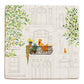 My Favorite Spot Storytile close-up showing illustrated balcony scene with person, cats, and flowers in selective color