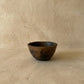 Sung Valley handcrafted black clay soup bowl showing deep smoky finish and organic form, burnished with serpentine stone, Lyrnai pottery from Meghalaya India, from WILLAGE