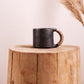 Black Pottery Mugs