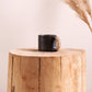 Black Pottery Mugs