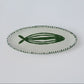 Hand-Painted Fish Serving Platter — Belgium
