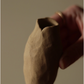 3-inch unglazed ceramic mini vessel with earthy texture